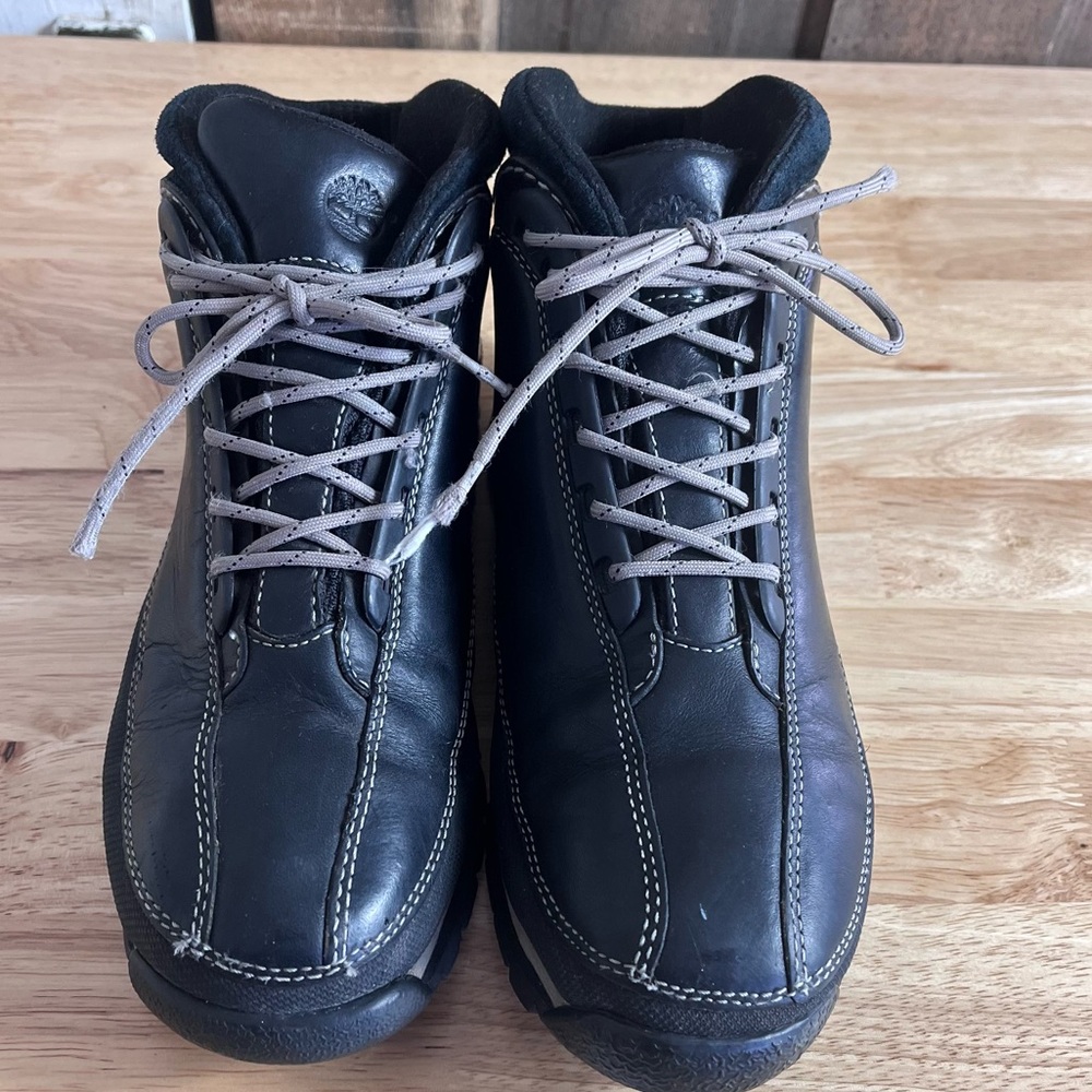 Timberland women’s leather mid ankle chukka hiking lace up 86916 boots size:6M - Picture 2 of 10
